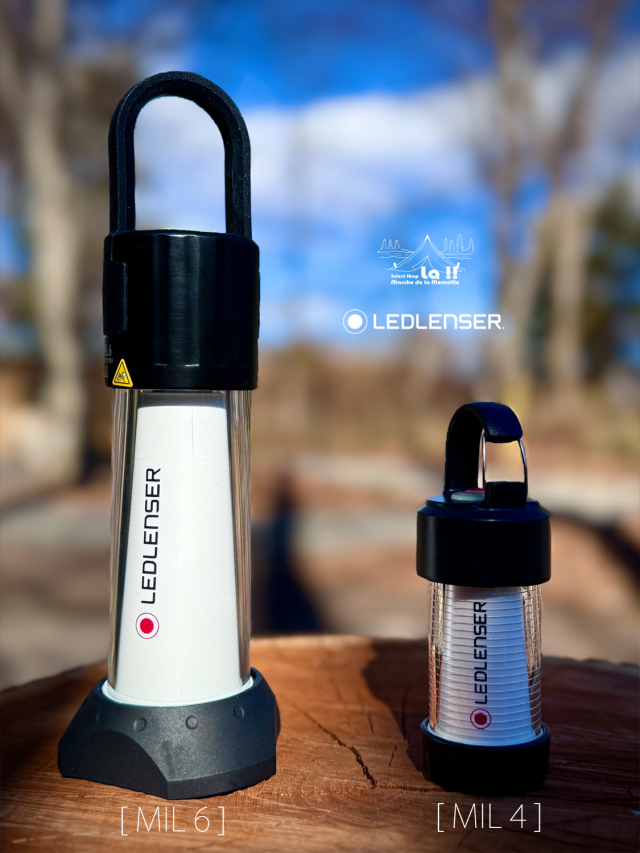 LED LENSER / レッドレンザ 】 MIL4 / 71gの軽量光工学LEDランタン