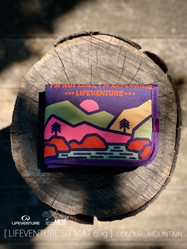 LIFEVENTURE / ライフベンチャー 】SIT MAT 69g / シットマット 69g