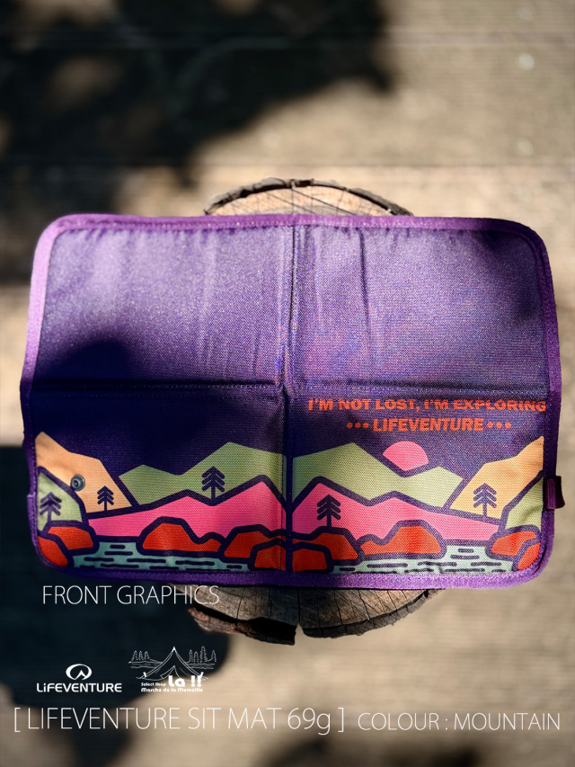 LIFEVENTURE / ライフベンチャー 】SIT MAT 69g / シットマット 69g