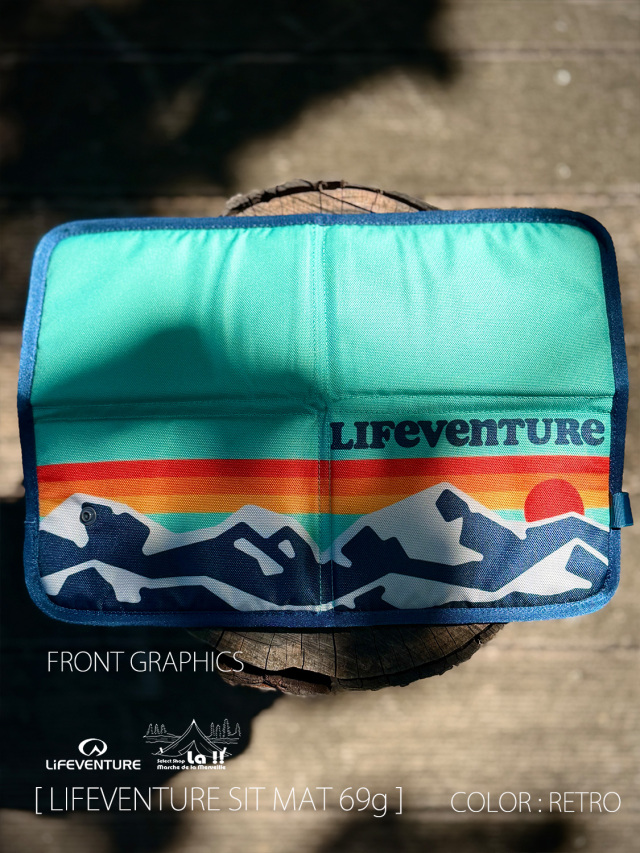 LIFEVENTURE / ライフベンチャー 】SIT MAT 69g / シットマット 69g