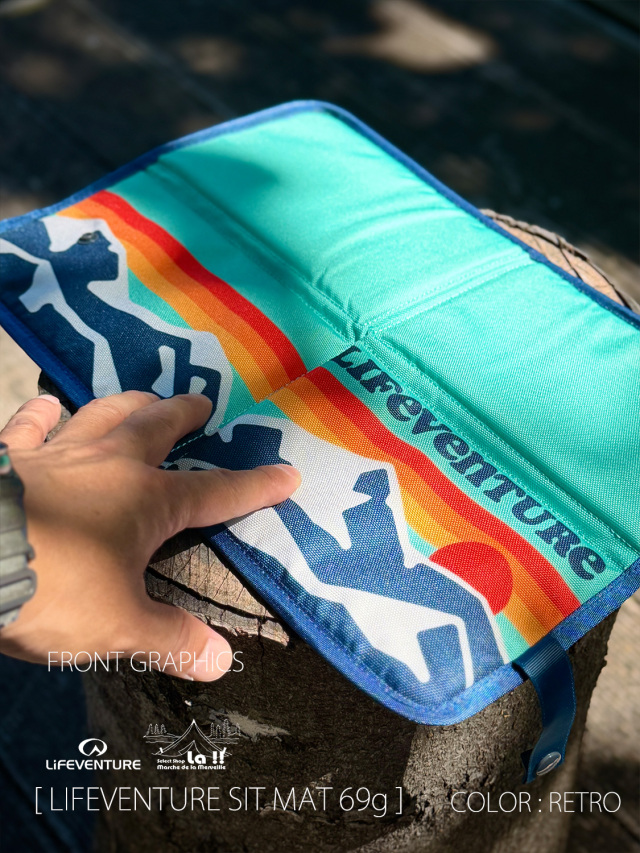 LIFEVENTURE / ライフベンチャー 】SIT MAT 69g / シットマット 69g