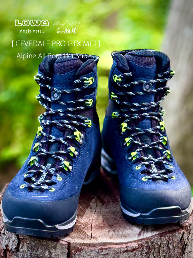 LOWA / ローバー 】 CEVEDALE PRO GTX MID / チュベターレ プロ GTX