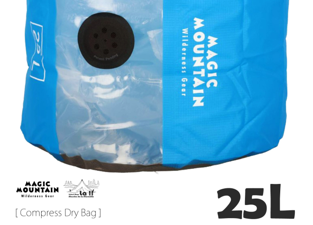 MAGIC MOUNTAIN 】マジックマウンテン Compress Dry Bag 25L コン