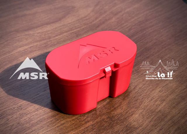 NATIONAL ストーブ 赤 メッシュカバー付き MSR_Mountain Safety Research】マウンテンセーフティリサーチ Pocket
