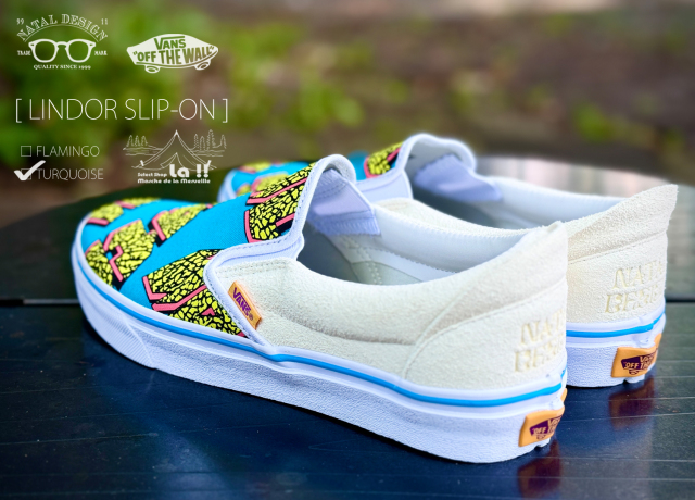 VANS × NATAL DESIGN 】VANS × ネイタルデザイン LINDOR SLIP-ON