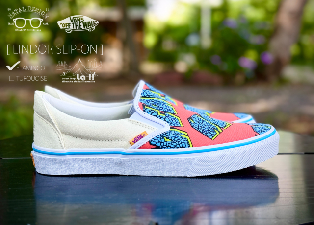 VANS × NATAL DESIGN 】VANS × ネイタルデザイン LINDOR SLIP-ON