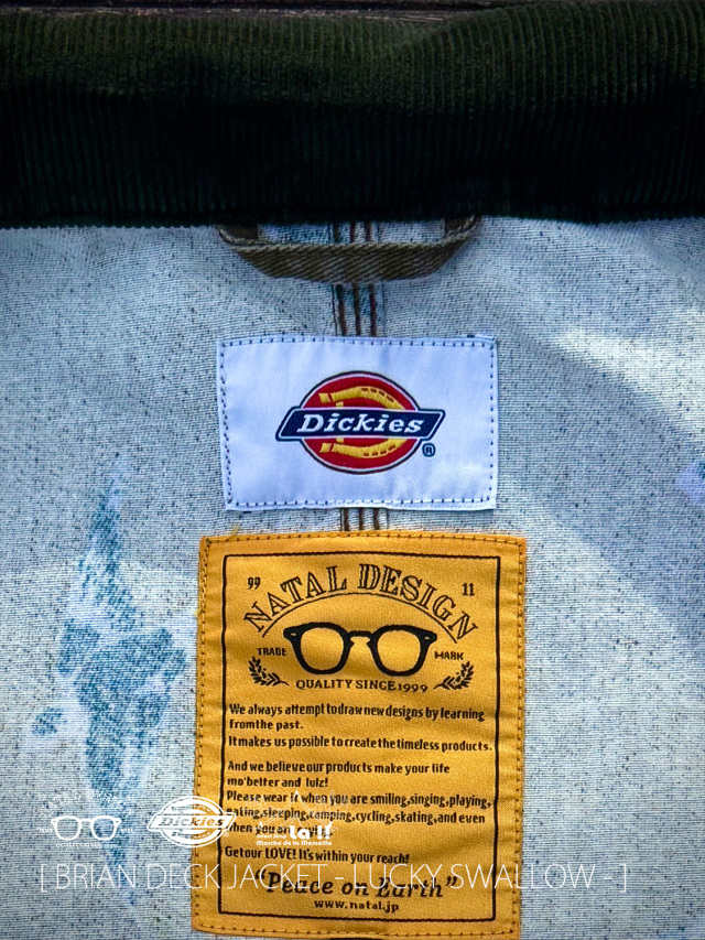 NATAL DESIGN × Dickies / ネイタルデザイン×ディッキーズ 】BRIAN