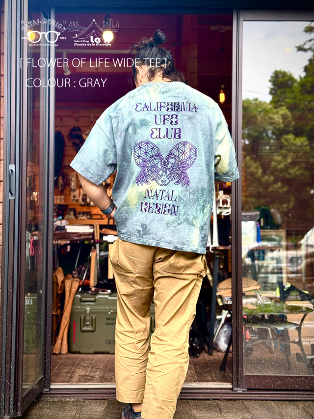 ネイタルデザイン　FULL COLOR WIDE TEE AIOT! ver. aiot tee ネイタルデザイン adventure is out there - メルカリ