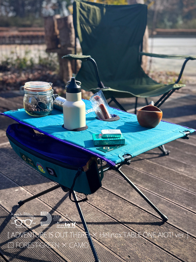 Helinox TABLE ONE AIOT! ver. ネイタルデザイン Natal Design × Half Track Products × Helinox 】【予約商品