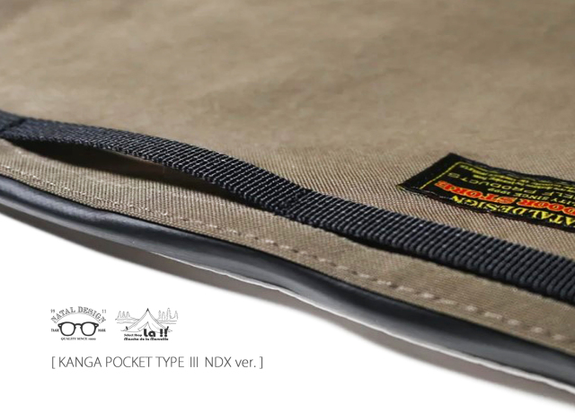 Natal Design / ネイタルデザイン 】KANGA POCKET TYPE III NDX ver