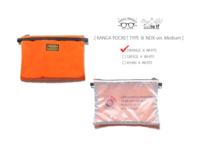 Natal Design / ネイタルデザイン 】KANGA POCKET TYPE III NDX