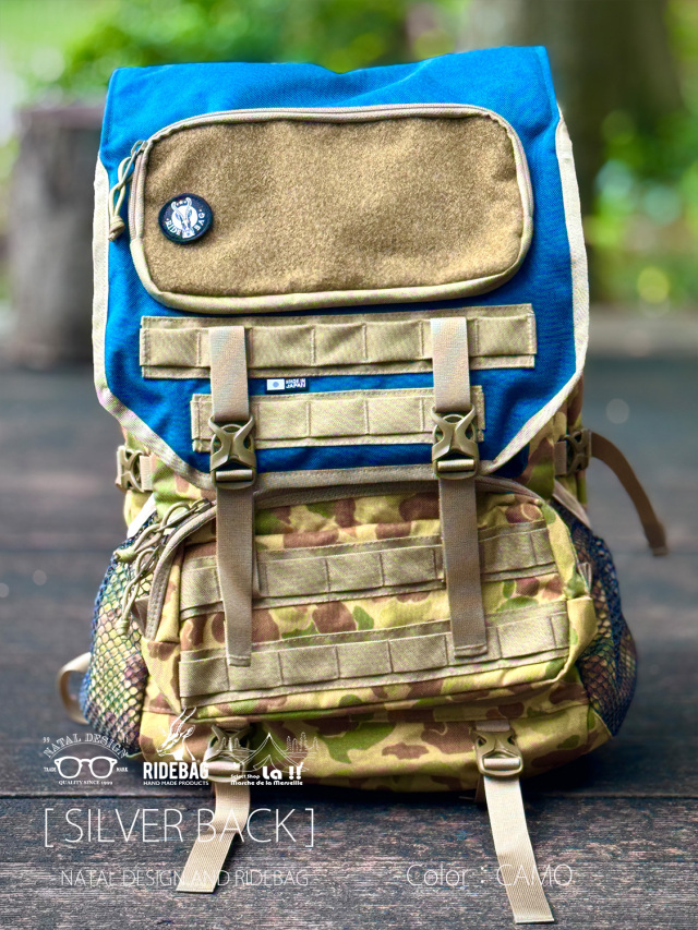 NATAL DESIGN × RIDE BAG / ネイタルデザイン×ライドバッグ 】SILVER