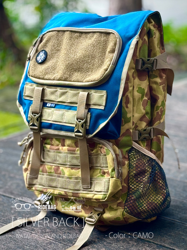 NATAL DESIGN × RIDE BAG / ネイタルデザイン×ライドバッグ 】SILVER