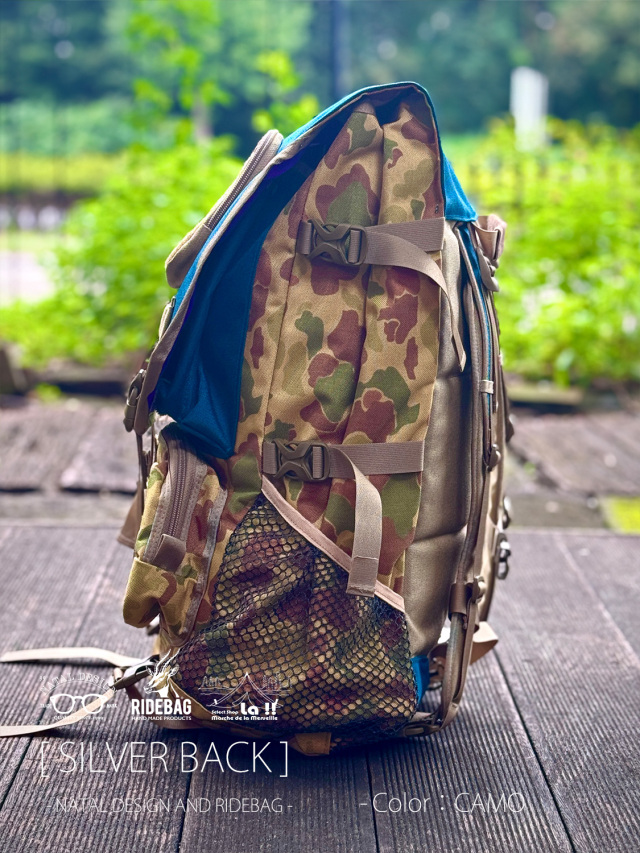 NATAL DESIGN × RIDE BAG / ネイタルデザイン×ライドバッグ 】SILVER
