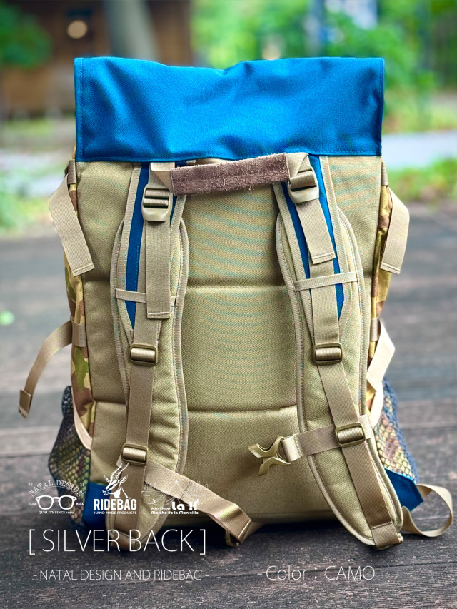 NATAL DESIGN × RIDE BAG / ネイタルデザイン×ライドバッグ 】SILVER