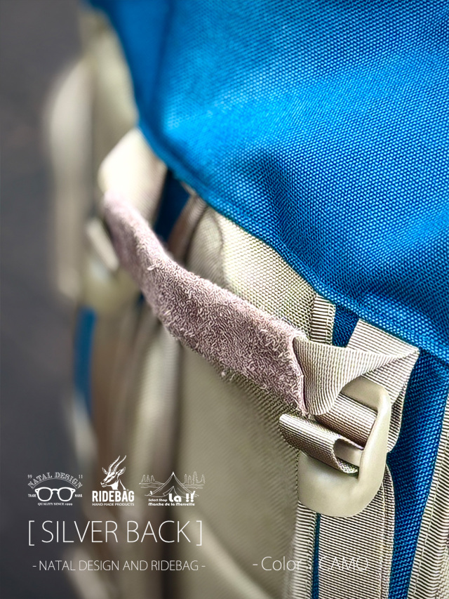NATAL DESIGN × RIDE BAG / ネイタルデザイン×ライドバッグ 】SILVER