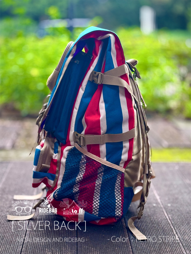 NATAL DESIGN × RIDE BAG / ネイタルデザイン×ライドバッグ 】SILVER
