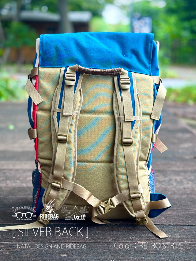 NATAL DESIGN × RIDE BAG / ネイタルデザイン×ライドバッグ 】SILVER
