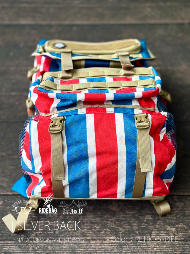 NATAL DESIGN × RIDE BAG / ネイタルデザイン×ライドバッグ 】SILVER