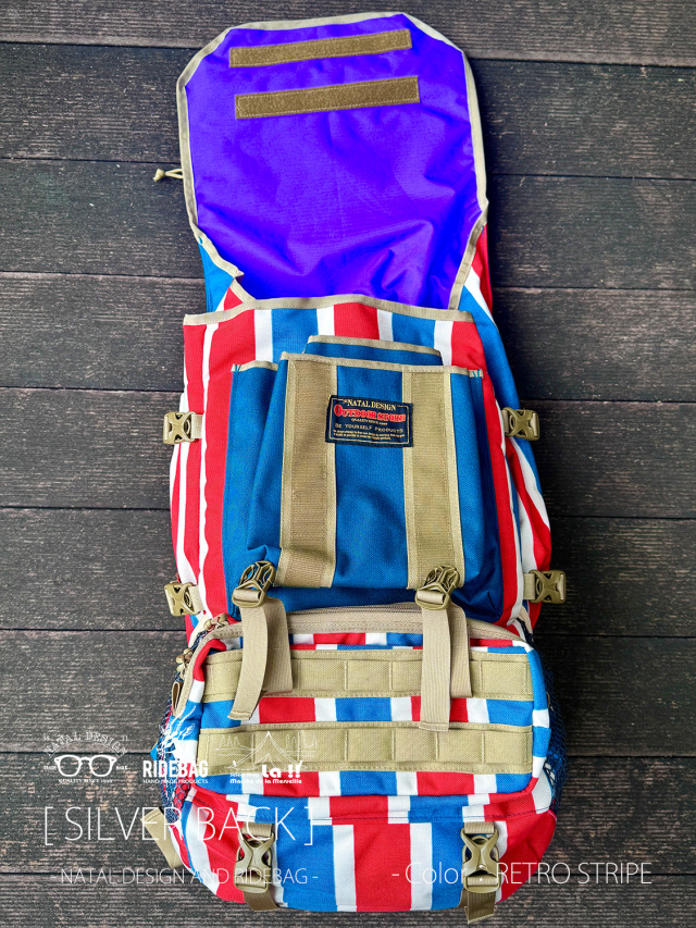 NATAL DESIGN × RIDE BAG / ネイタルデザイン×ライドバッグ 】SILVER