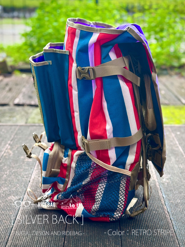NATAL DESIGN × RIDE BAG / ネイタルデザイン×ライドバッグ 】SILVER
