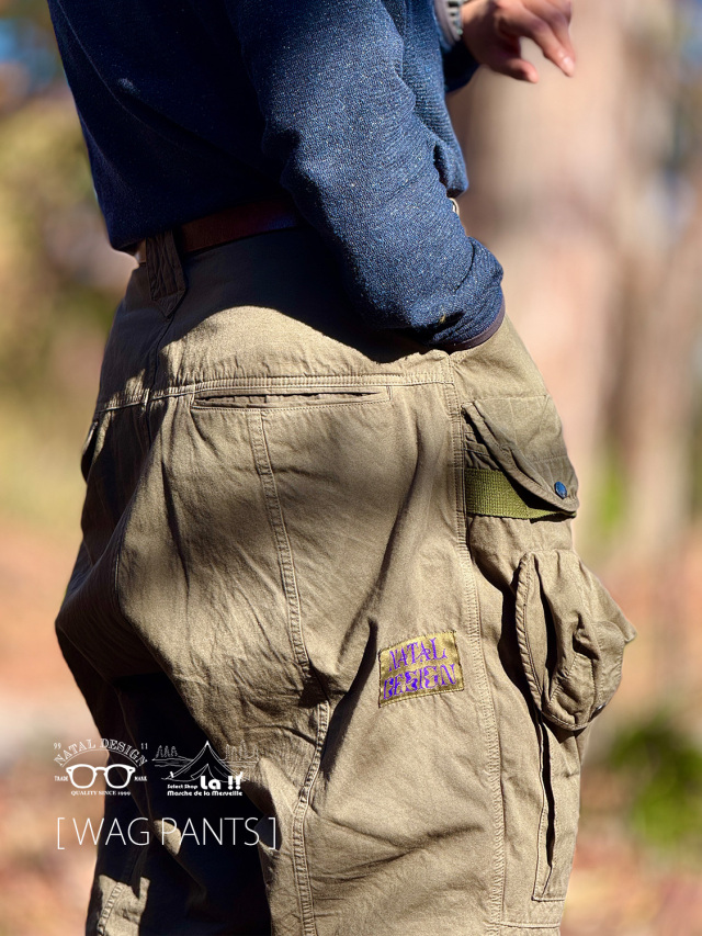 WAG PANTS/ワグパンツ NATAL DESIGN / ネイタルデザイン 】WAG PANTS / ワグパンツ