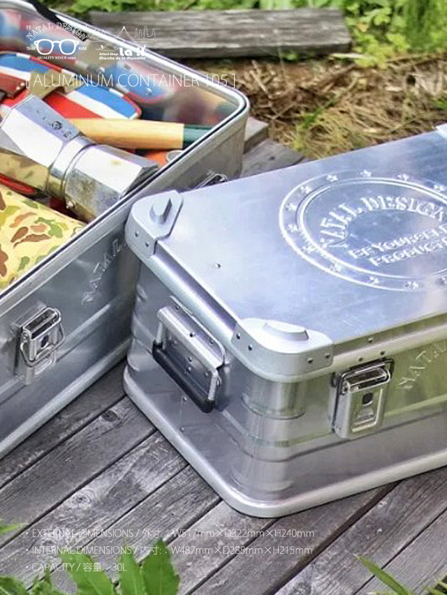 NATAL DESIGN × MMF × TOSHO / ネイタルデザイン 】 ALMINUM