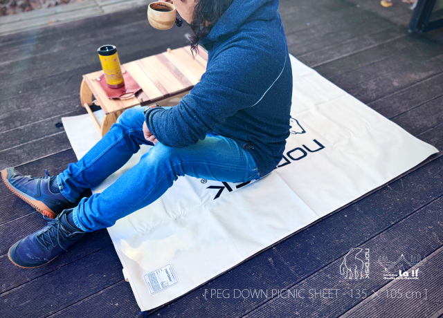 NORDISK / ノルディスク 】PEG DOWN PICNIC SHEET / ペグダウン