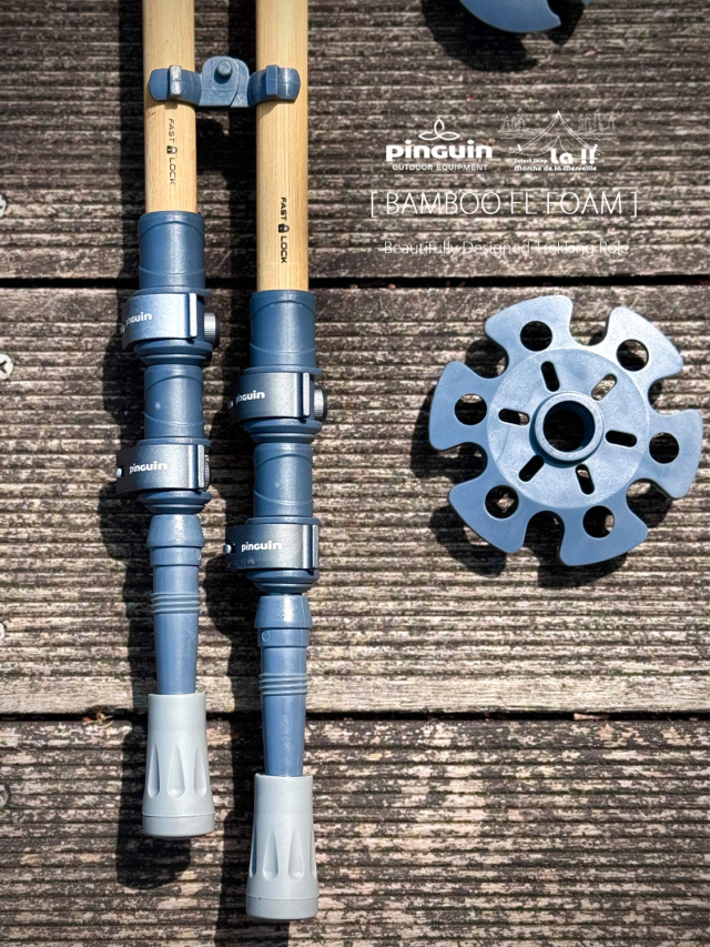 PINGUIN / ピングイン 】Bamboo FL Foam Trekking Poles / バンブーFL