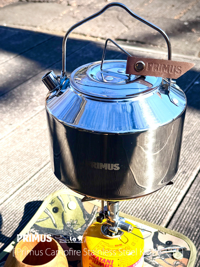 PRIMUS / プリムス 】Campfire Stainless Steel Kettle 1.5L