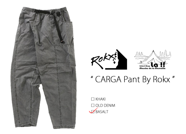 Rokx RPS 】ロックスRPS Carga Pant By Rokx カーガ ロックス パネル