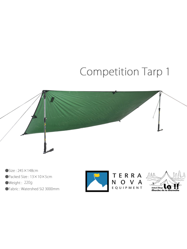 TERRANOVA IQUIPMENT / テラノヴァ イクイップメント 】Competition