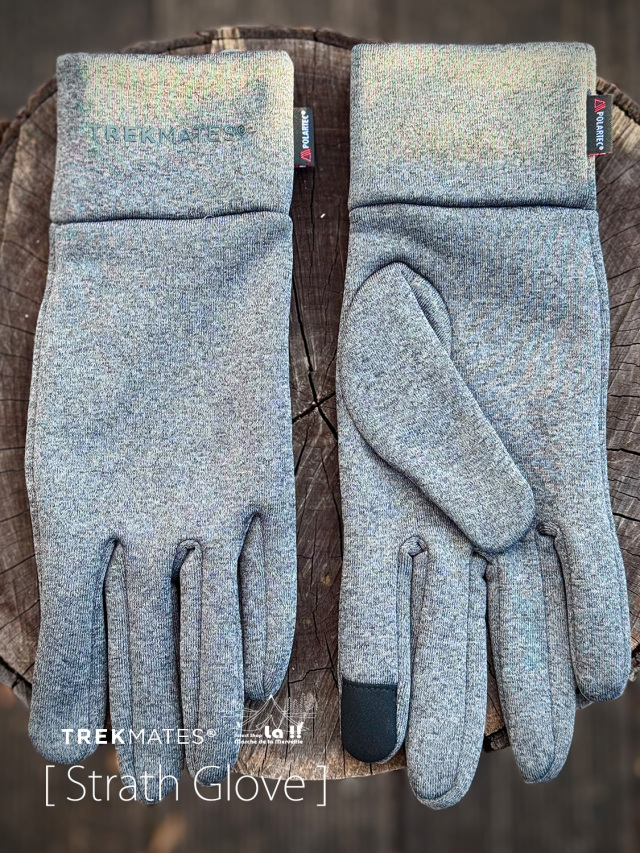【 TREK MATES / トレックメイツ 】Strath Glove / ストラス・グローブ / 単体でもライナーでも使える、保温性の高いフィットグローブ