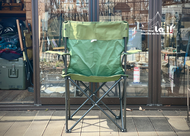 実物　デッドストック　イギリス軍　フォールディングチェアー　5脚セット 楽天市場】【実物放出品】UK フォールディングチェアー OD