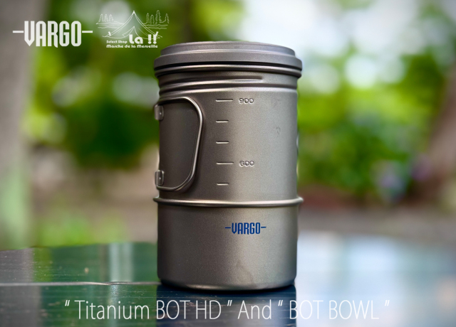 Vargo 】ヴァーゴ Titanium BOT BOWL チタニウムボットボウル UL