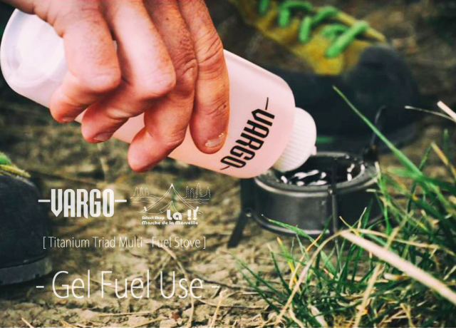 Vargo 】ヴァーゴ Titanium Triad Multi-Fuel Stove チタン製