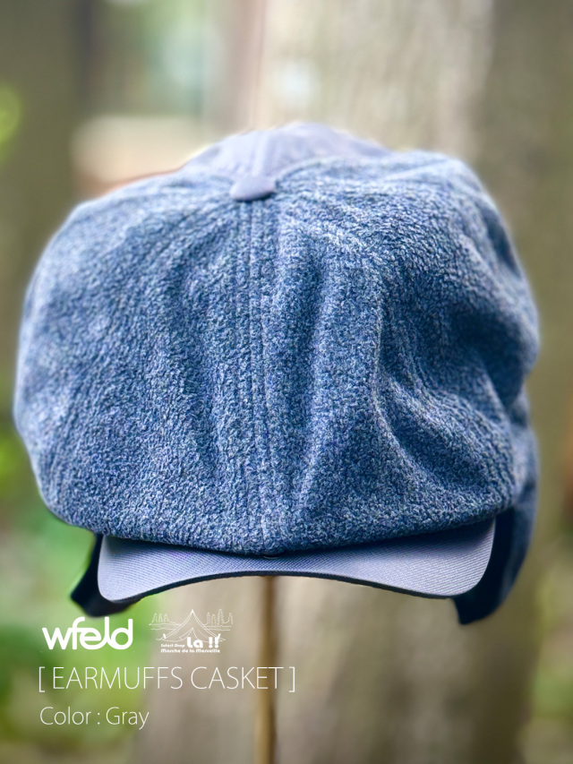 wfeld / フェルド 】EARMUFFS CASKET / イヤーマフ キャスケット / 耳