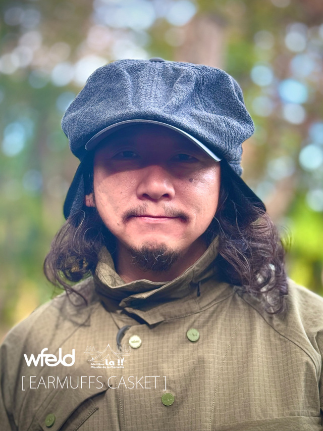 wfeld / フェルド 】EARMUFFS CASKET / イヤーマフ キャスケット / 耳