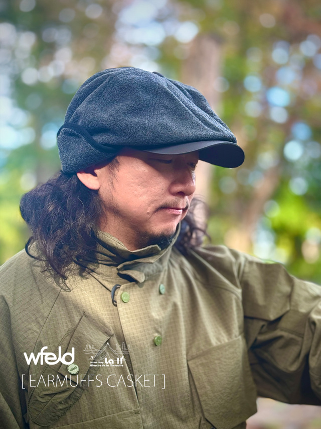 wfeld / フェルド 】EARMUFFS CASKET / イヤーマフ キャスケット / 耳