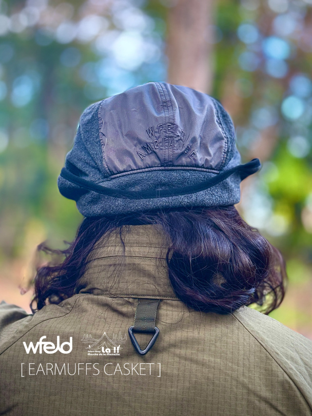 wfeld / フェルド 】EARMUFFS CASKET / イヤーマフ キャスケット / 耳
