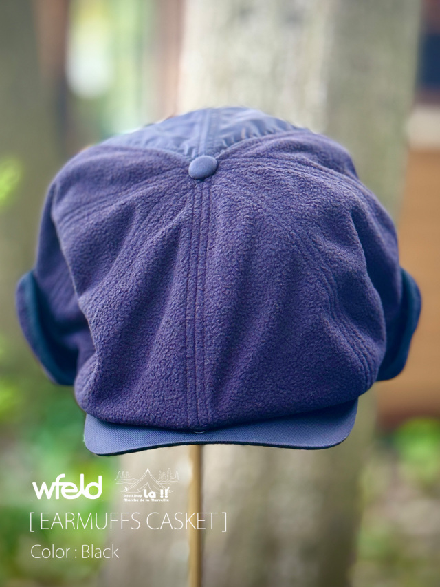 wfeld / フェルド 】EARMUFFS CASKET / イヤーマフ キャスケット / 耳
