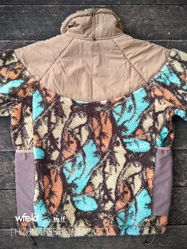 wfeld / フェルド 】HORN TREE BOA JACKET / ホーンツリー ボア