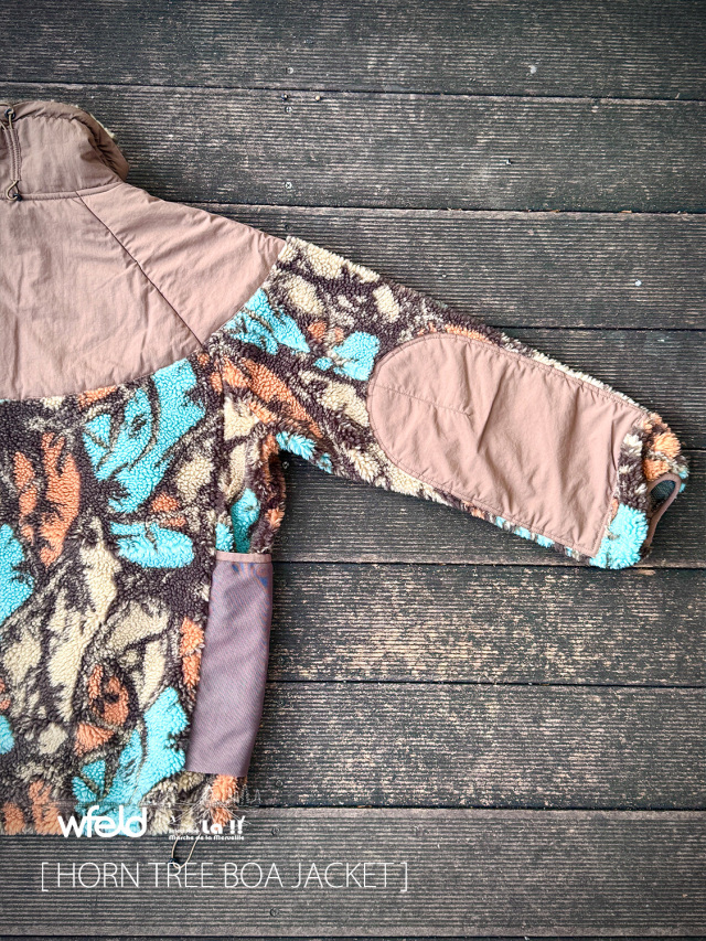 wfeld / フェルド 】HORN TREE BOA JACKET / ホーンツリー ボア