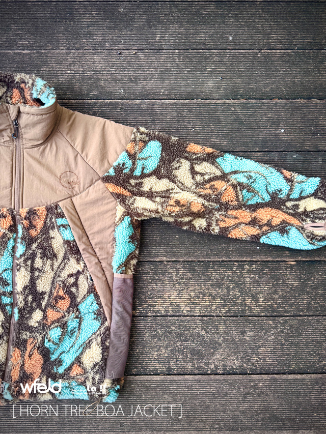 wfeld / フェルド 】HORN TREE BOA JACKET / ホーンツリー ボア