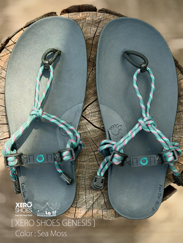 【 XERO SHOES / ゼロシューズ 】Genesis / ジェネシス / ベアフット(裸足)サンダルの原点 2026年カラー