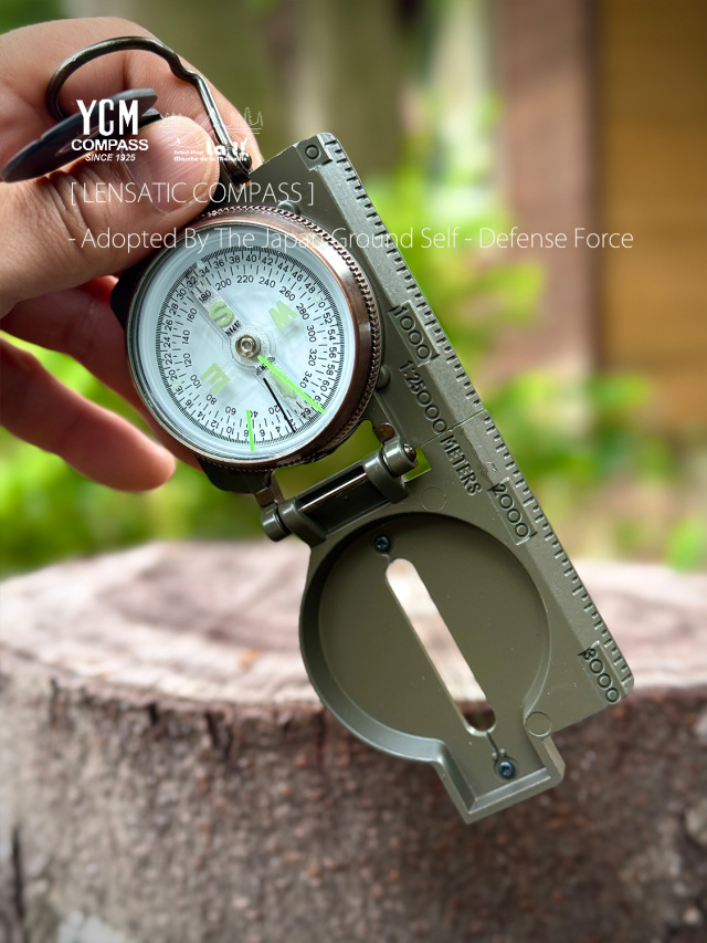 YCM COMPASS / ワイシーエムコンパス 】LENSATIC COMPASS / レンザ