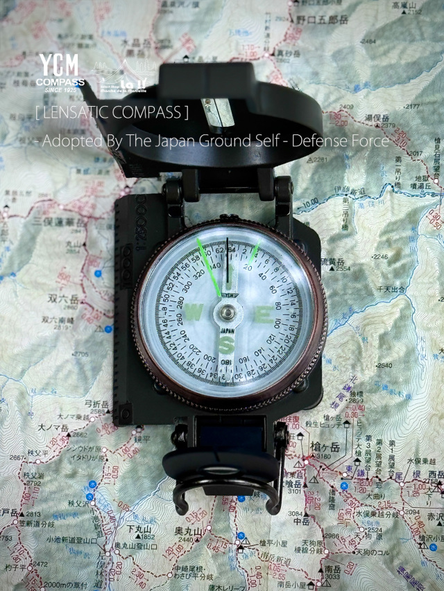 YCM COMPASS / ワイシーエムコンパス 】LENSATIC COMPASS / レンザ
