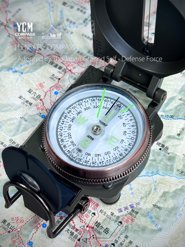 YCM COMPASS / ワイシーエムコンパス 】LENSATIC COMPASS / レンザ