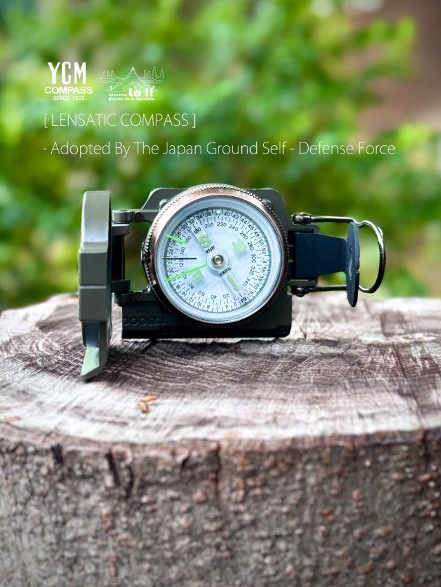 YCM COMPASS / ワイシーエムコンパス 】LENSATIC COMPASS / レンザ