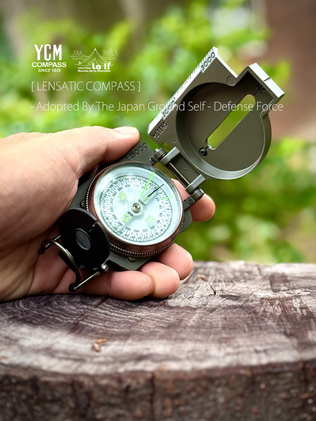YCM COMPASS / ワイシーエムコンパス 】LENSATIC COMPASS / レンザ